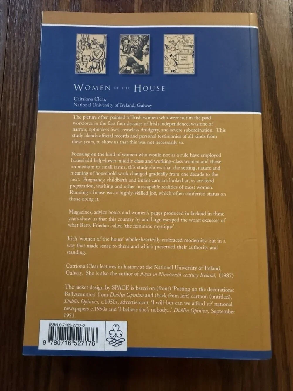 Women of the House : Women's Household Work in Ireland, 1922-1961